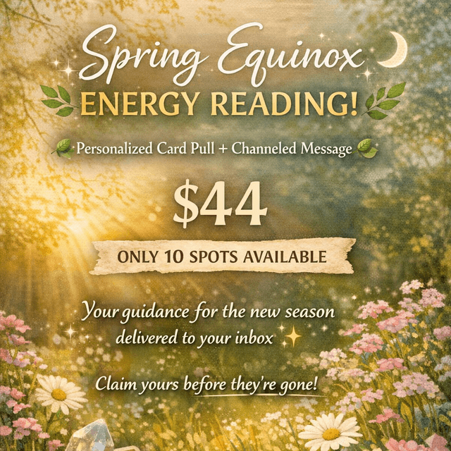 Spring Equinox Energy Reading 🌿 at Glow Up Studios Scalp & Soul in East Setauket, NY